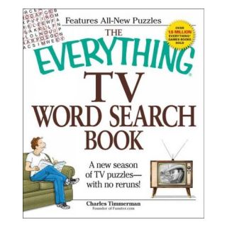 The Everything TV Word Search Book: A New Season of TV Puzzles   With No Reruns!