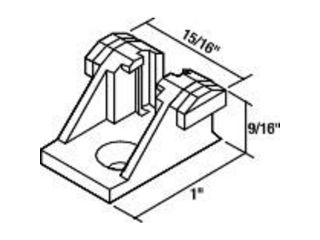 200/303 Series Lh Sash Guide Strybuc Misc Window Hardware 72 606