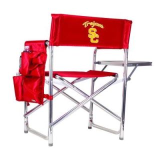 Picnic Time University of Southern California Red Sports Chair with Digital Logo 809 00 100 094