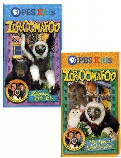 Zoboomafoo Set Of Two VHS Video Tapes   T100235 —