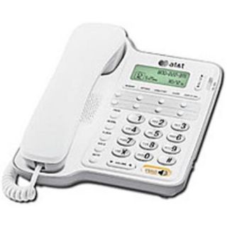 AT&T CL2909 Corded Phone with Call Waiting Caller ID   14 Number (Refurbished)