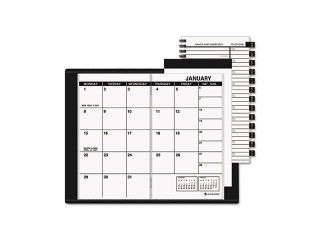 AT A GLANCE 70 260 05 Monthly Planner, 8 7/8 x 11, Black, 2016 2017