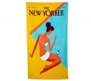 Conde Nast Magazine Artwork 40x70 Oversized Beach Towel —