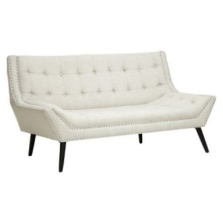 Baxton Studio Loveseat Buff Beige