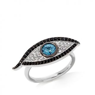 Rarities: Fine Jewelry with Carol Brodie 1.25ct Zircon and Multigem Sterling Si   7715947