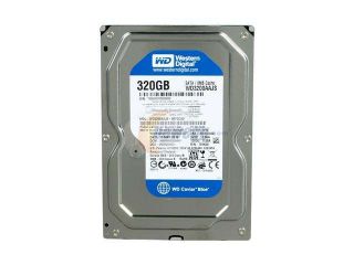 Western WD3200AAJS Digital Blue / 320GB / 7200RPM / 8MB Cache SATA 3.0Gb/s 3.5" Internal Hard Bare Drive