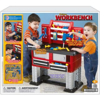 American Plastic Toys 38 Piece Deluxe Workbench