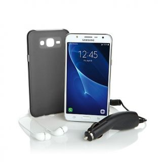 Samsung Galaxy 5.5" No Contract J7 Smartphone with 13MP Camera, Case, Stylus, C   8126919