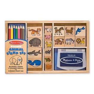 Lights, Camera, Interaction! Animal Stamp Set   Toys & Games   Pretend