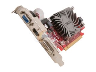 ASUS Radeon HD 5450 DirectX 11 EAH5450 SILENT/DI/512MD2/LP 512MB 64 Bit DDR2 PCI Express 2.1 x16 HDCP Ready Low Profile Ready Video Card