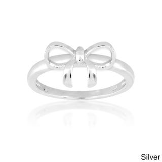La Preciosa Sterling Silver Bow Ring  ™ Shopping   Top