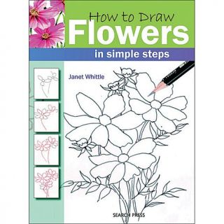 Search Press Books "How To Draw: Flowers" by Janet Whittle   7071837
