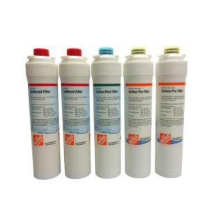 Watts Reverse Osmosis Annual Filter Replacement (5 Pack) HD RO 4000