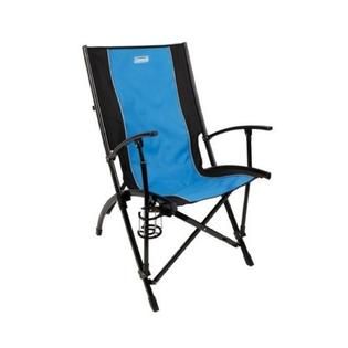 Coleman Chair High Sling Back Blue/Black 2000014213   Fitness & Sports