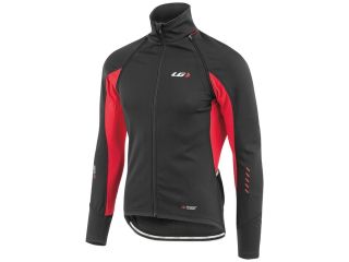 Louis Garneau 2016 Men's Spire Convertible Cycling Jacket   1030213 (Black/red   XS)