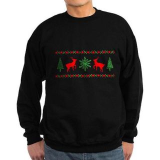 CafePress Big Men's Ugly Christmas Sweater Sweatshirt