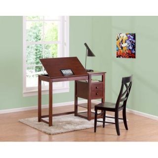 Dorel Living Drafting and Craft Desk, Espresso