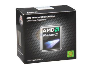 AMD Phenom II X4 980 Black Edition Deneb Quad Core 3.7 GHz Socket AM3 125W HDZ980FBGMBOX Desktop Processor