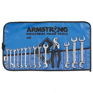 Armstrong 14 pc. Full Polish 15° and 80° Ignition Wrench Set   Tools