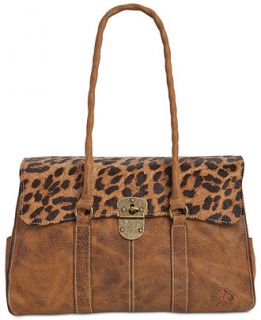 Patricia Nash Leopard Vienna Satchel   Handbags & Accessories