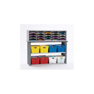 20 Pockets Sorter with Tote Storage