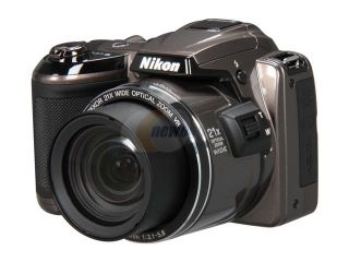 Nikon COOLPIX L120 Bronze 14.1 MP 21X Optical Zoom Digital Camera