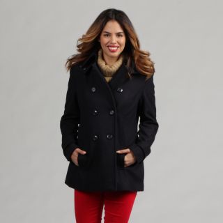 Double Breast Trench Coat w/ Hood   Shopping
