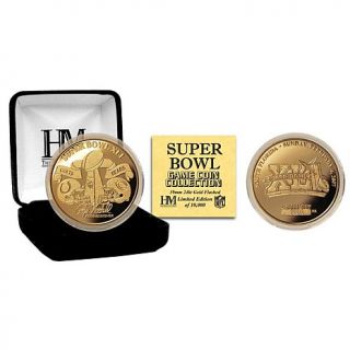 Limited Edition 24K Gold Flash NFL Super Bowl XLI Flip Coin by The Highland Min