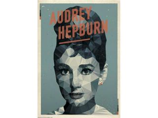 Audrey Hepburn Poster Print by American Flat (11 x 16)
