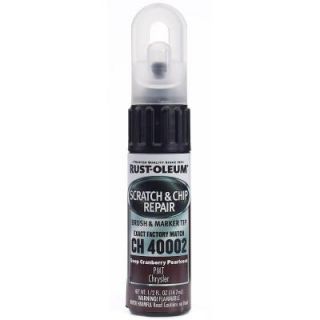 Rust Oleum Automotive 0.5 oz. Deep Cranberry Pearlcoat Scratch and Chip Repair Marker (Case of 6) CH40002A