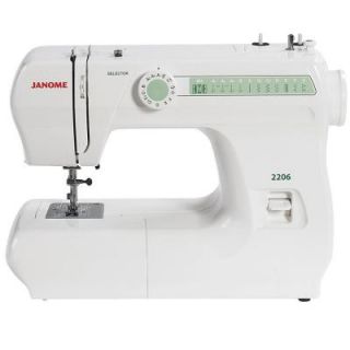 Janome 6 Stitch Sewing Machine 2206