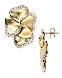 Nadri Petals Cluster Stud Earrings