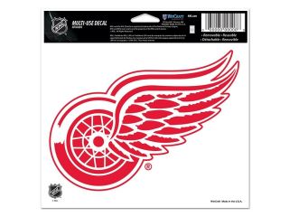 Detroit Red Wings Official NHL 4.5"x6" Car Window Cling Decal by Wincraft