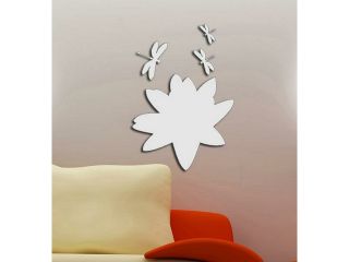 TV wall art household decoration is Fashion stereo can be removed except the mirror wall stick a lotus P131