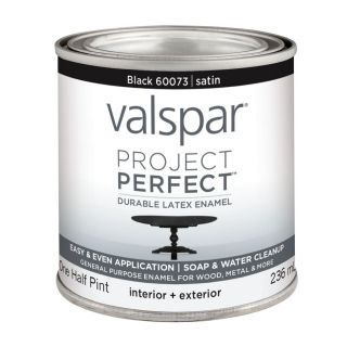Valspar Project Perfect Satin Latex Paint (Actual Net Contents: 8 fl oz)