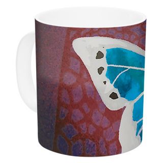 Flutter by Padgett Mason 11 oz. Ceramic Coffee Mug