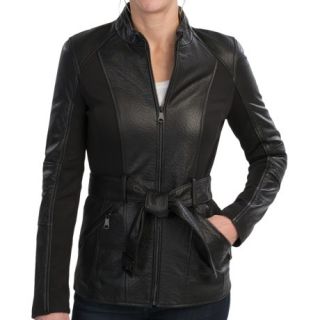 Andrew Marc Bailey Bubble Leather Jacket (For Women) 7888P 60