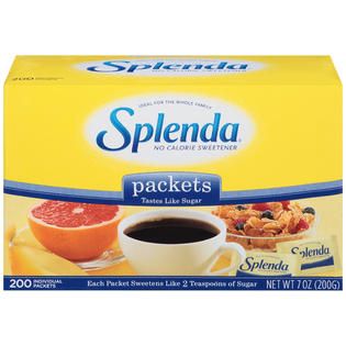 Splenda Packets Posted 5/7/2014 No Calorie Sweetener 7 OZ BOX   Food