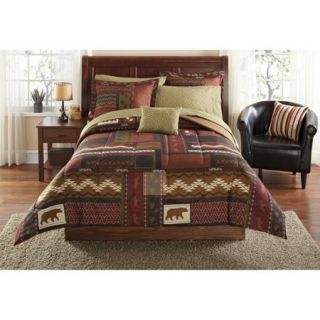 Mainstays Cabin Bed in a Bag Coordinated Bedding Set