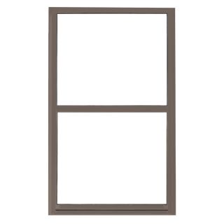 BetterBilt 865 Series Aluminum Double Pane Single Strength New Construction Single Hung Window (Rough Opening: 36 in x 48 in; Actual: 35.5 in x 47.5 in)