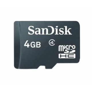 Sandisk Sdsdq004ga11m Secure Digital, 4gb Micro Sd, No