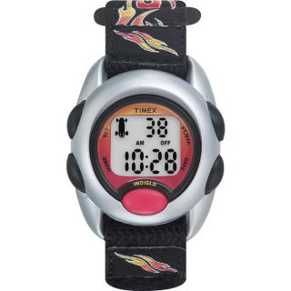 Timex Kids T78751 Digital Flames Fast Wrap Velcro Strap Watch
