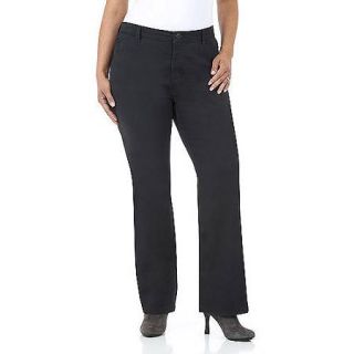 Riders by Lee Women's Plus Size Classic Casual Pants, Available in Regular and Petite Lengths