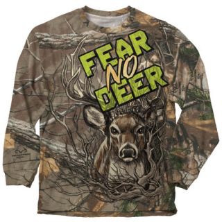 Buck Wear Boys Fear No Deer Long Sleeve T Shirt 792970