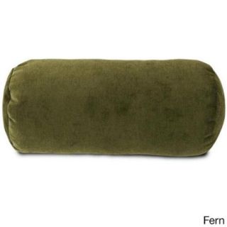 Villa Collection Microvelvet Round Bolster Pillow Villa Fern Round Bolster