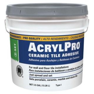 Custom Building Products AcrylPro 3 1/2 Gal. Ceramic Tile Adhesive ARL40003