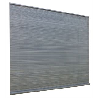 Style Selections Gray Light Filtering PVC Roll Up Shade (Common 96 in; Actual: 96 in x 72 in)