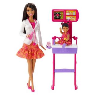 Barbie I Can Be Doctor African American Doll Playset