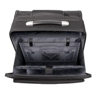Wheeled Briefcase with Extended Portable Desk