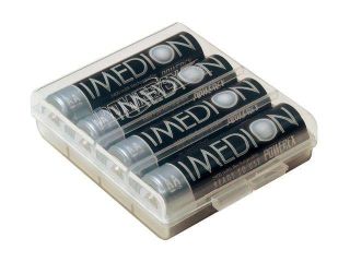POWEREX MH 4AAI BH 2400mAh 4 pack AA IMEDION Pre Charged and Ready to use Rechargeable Batteries